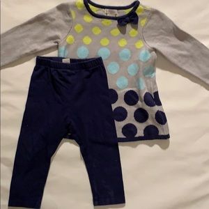 First impressions sweater dress set 12 months
